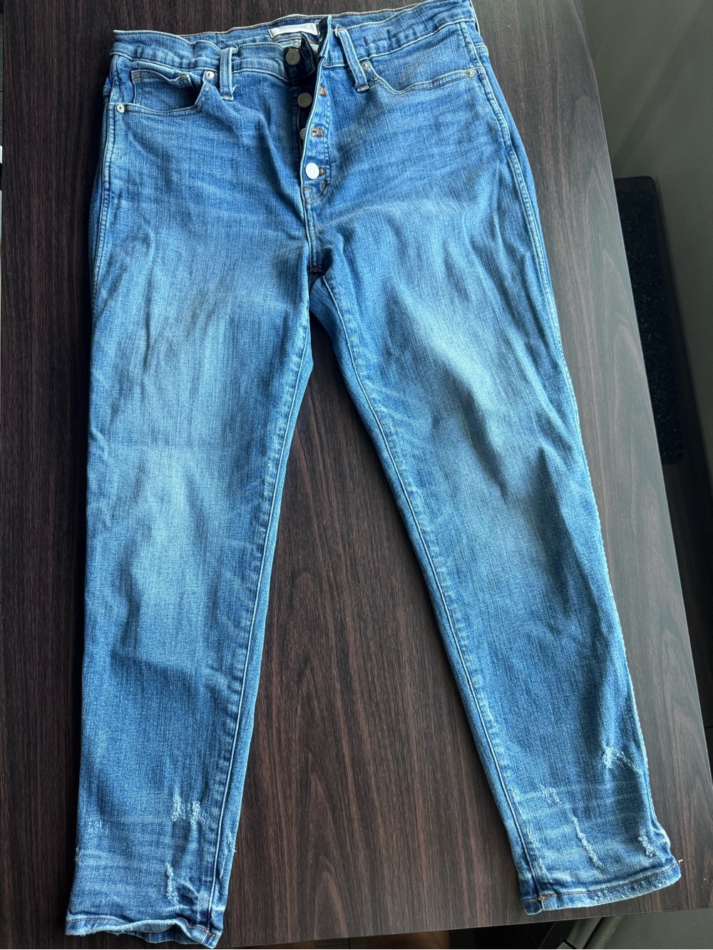 Madewell Light Blue Skinny Jeans